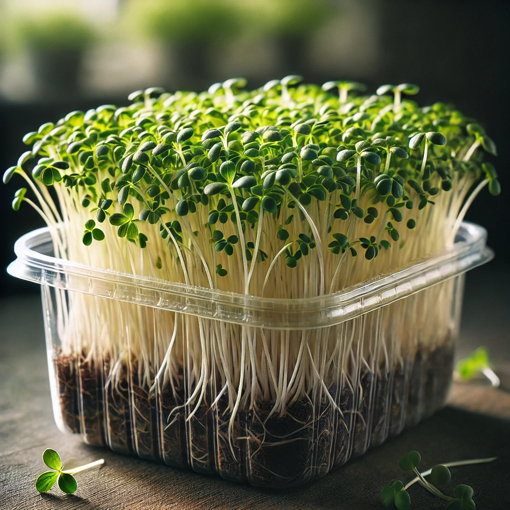 Microgreens frescos